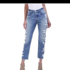 3x1 higher ground boyfriend jeans NWT